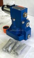 DBW20A2-5X/100YCG24N9K4 - Предохранительный клапан Ду25 с давлением настройки до 100 бар, управление - Y - внешний дренаж с разгрузкой A = закрыт с электроуправлением G24