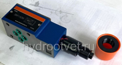 ZDB6VB2-4X/50V - Предохранительный клапан Ду 6 модульного монтажа с давлением регулировки до50 бар, в каналах B → T