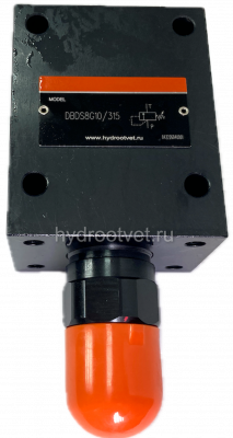 DBDS8G1X/200 - Предохранительный клапан прямого управления Ду8, давление регулировки до 200 бар, тип монтажа - резьбовой, элемент регулировки S = винт