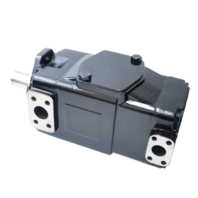 T67EC057B141L00A500 - Пластинчатый нерегулируемый двухпоточный насос серии T67EC с рабочим объемом 183,3+46 см3