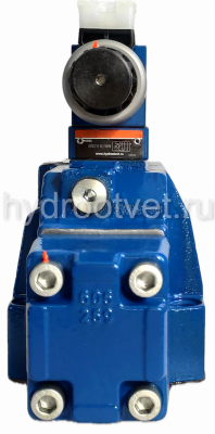 4WRZ25E325-7X/6EG24N6ETK4/D3V - Пропорциональный распределитель Ду25 без усилителя, номинальный расход 325 л/мин, схема E, каналы управления ET - X и Y - внутренние