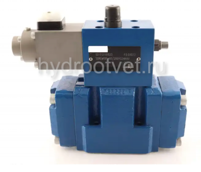 3DREM16P-6X/200YG24K4V - Пропорциональный трехлинейный редукционный клапан с предохранительным клапаном, Ду16, давление регулировки до 200 бар, уплотнение V = FKM